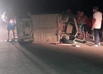 Conductor de pick up resulta lesionado tras chocar contra puente en La Unión
