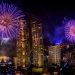 Fotos: Espectáculo desde el cielo en el Año Nuevo