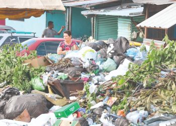 Habitantes de Apopa denuncian grandes promontorios de basura