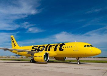 Aerolínea Spirit es notificada sobre imposición de multa de $6,000 por no respetar protocolos de bioseguridad