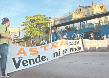 Astram protesta de nuevo por impago de retenciones