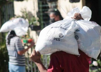 70 mil paquetes alimentarios fueron entregados a familias de San Marcos y Soyapango