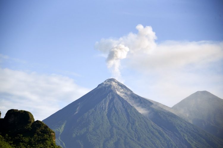 Volcán de Fuego en Guatemala. FOTO/ Archivo 2019 AFP