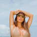 ¡Deslumbrante! Así luce un bikini estampado sobre el cuerpo escultural de Kim Kardashian