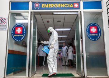 Realizan jornada de desinfección en Hospital San Rafael y Hospital Psiquiátrico