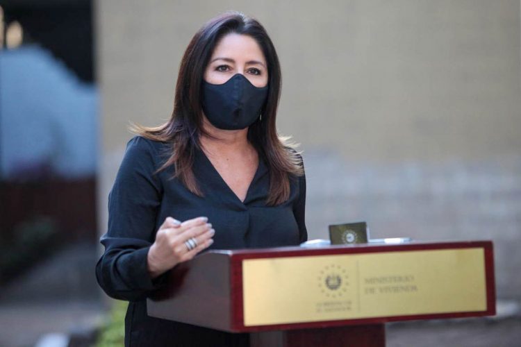 Ministra de Vivienda, Michelle Sol. FOTO / Secretaría de Prensa de la Presidencia