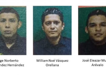 Policías condenados a 25 años de prisión por triple homicidio cometido en San José Villanueva
