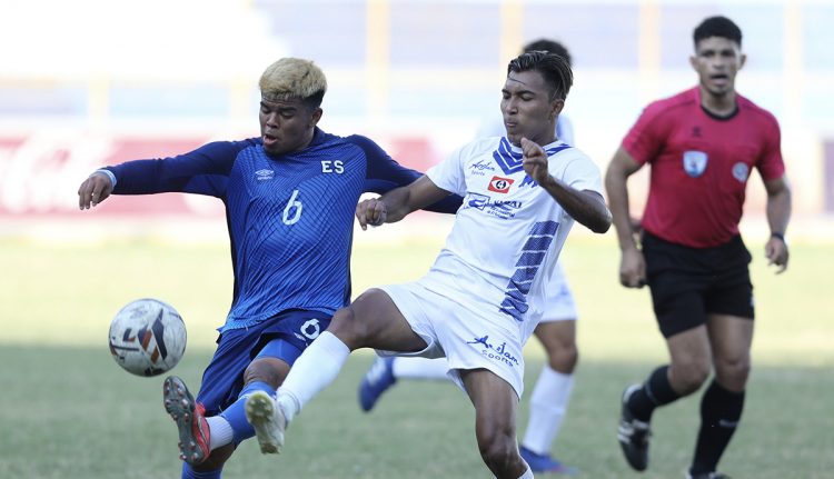 La Sub23 de El Salvador empató 1-1 ante Atlético Marte. Foto/ David Martínez.