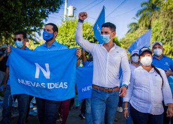 Candidatos a alcaldes y diputados de Nuevas Ideas abren campaña electoral en varios departamentos