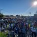 Más de 40 organizaciones sindicales marchan en San Salvador en protesta contra Ernesto Muyshondt