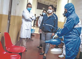 Más de 725 unidades de salud desinfectadas desde 2020