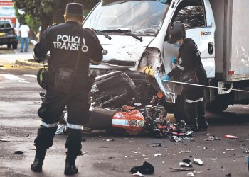 La Policía reporta que aumentan muertos por accidentes de tránsito