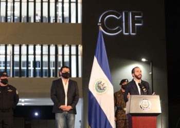 Presidente Bukele supervisa futuro Centro de Investigación Forense de la Policía
