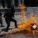 FOTOS: Marcha previa a Día Internacional de la Mujer termina con destrozos en Guatemala