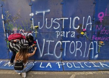 Protestan en México por Victoria Salazar, salvadoreña asesinada por manos de la policía de Tulum