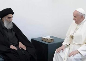 El papa Francisco y el ayatolá Sistani abogan por la «paz» en histórico encuentro en Irak
