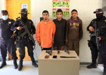 Capturan en La Libertad y Sonsonate a sujetos implicados en secuestro de conductor de rastra