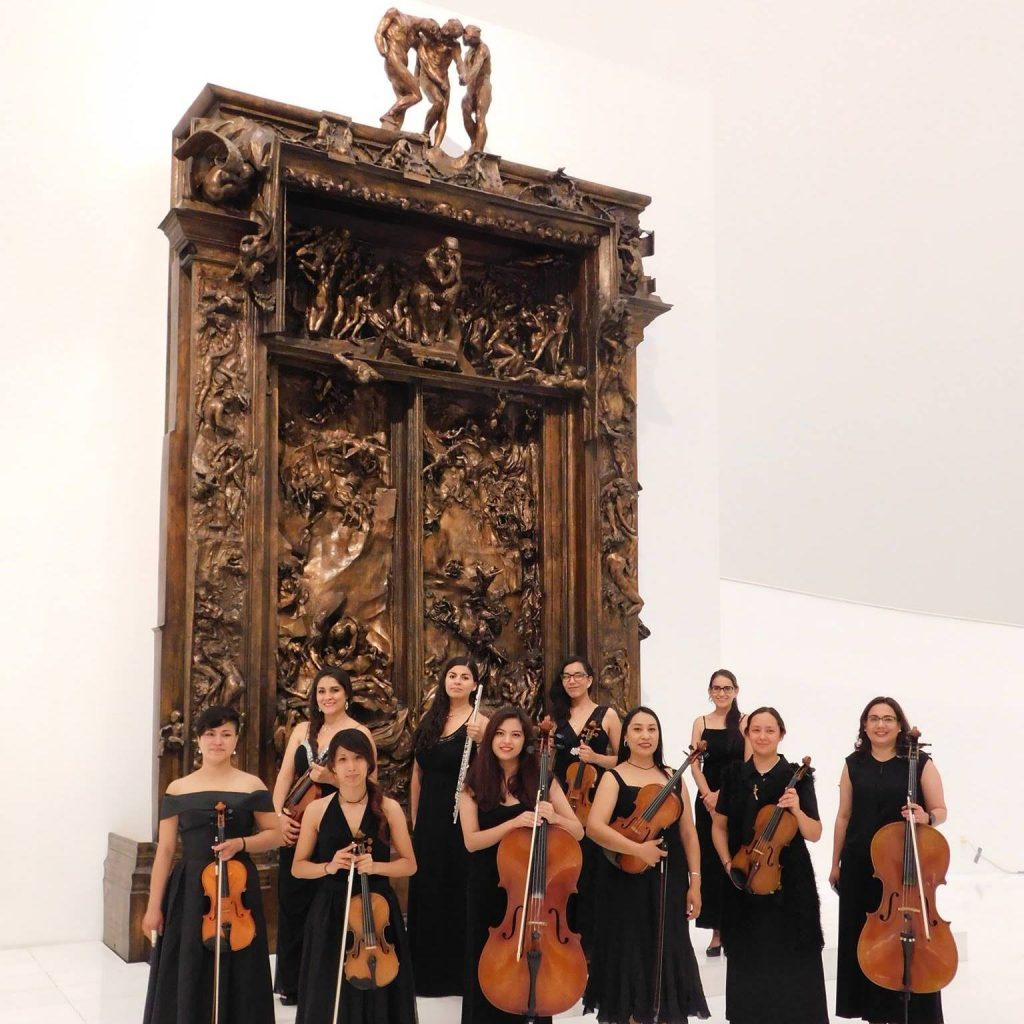 Concierto de la Camerata Femeni de la Ciudad de Mexico en el Museo Soumaya 1