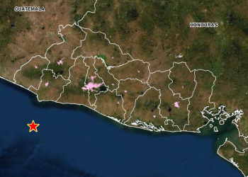Sismo sacude territorio salvadoreño la madrugada de este jueves