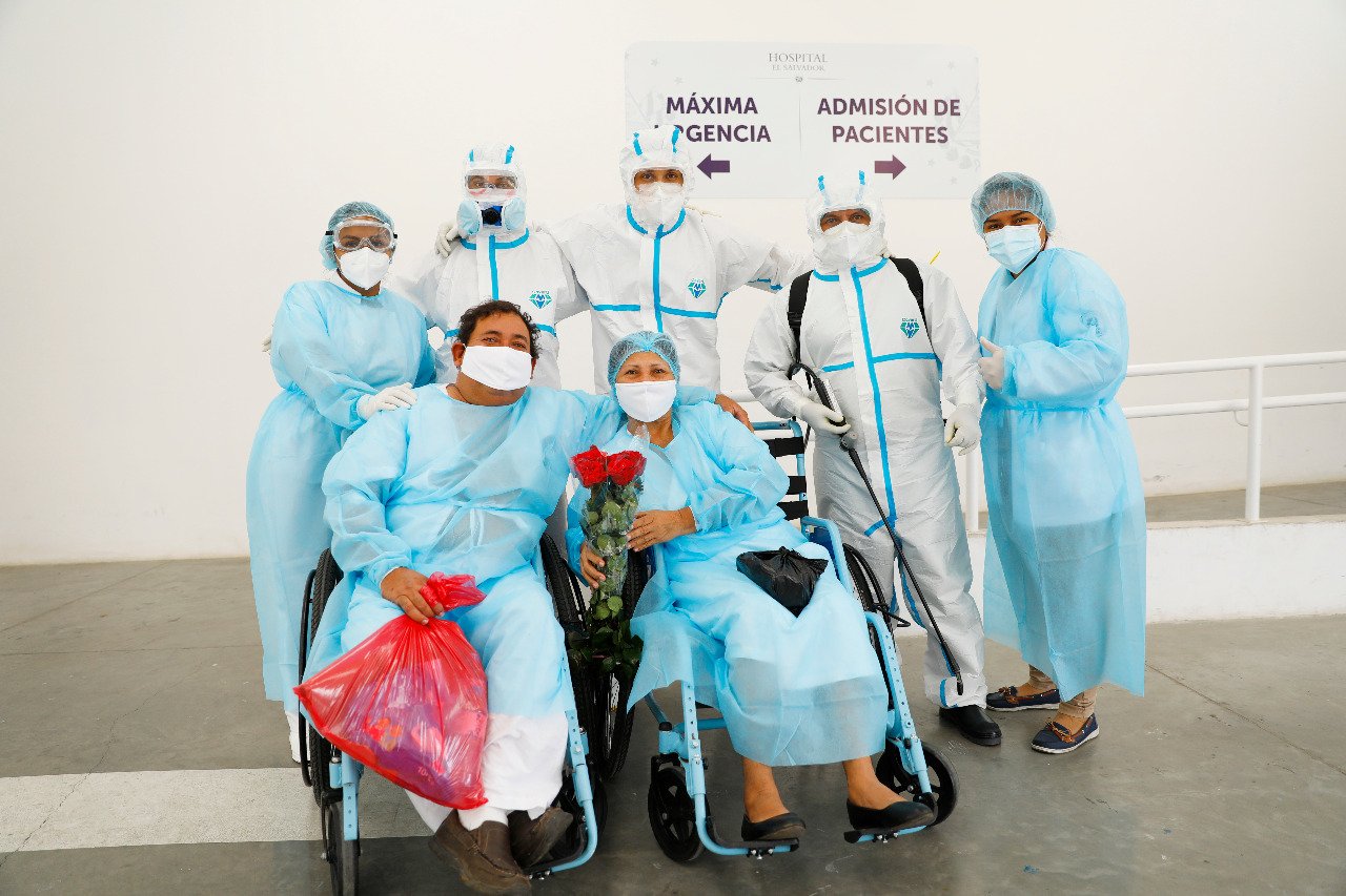Pareja de esposos superó la COVID-19 en Hospital El Salvador - Diario El  Salvador