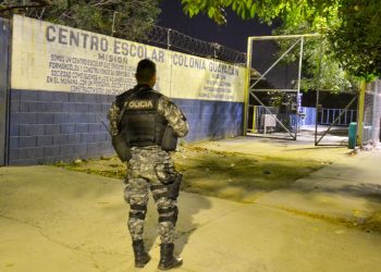 PNC y Fuerza Armada realizan fuerte operativo en la colonia Guayacán de Soyapango