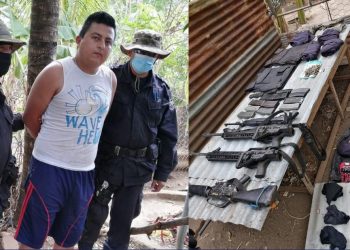 Detienen e incautan armas a «peligroso delincuente» en el oriente de El Salvador