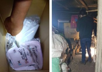 Policía encuentra una urna con 295 papeletas electorales en San José Guayabal