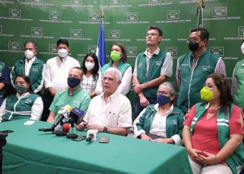 PDC brinda conferencia sin su único diputado electo