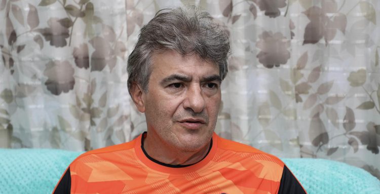 Armando Osma, el técnico cafetero del Águila. Foto René Estrada / DES