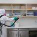 Desinfectan hospitales y unidades de salud de El Salvador para evitar la propagación de la COVID-19