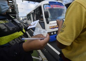 PNC ha interpuesto 11,200 multas en el transporte colectivo en siete meses