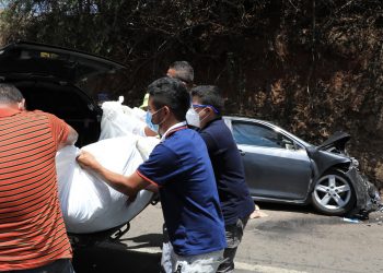 Autoridades reportan 220 accidentes de tránsito en tres días de vacaciones