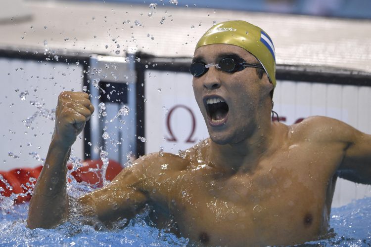 Marcelo Acosta durante una competencia pasada. Foto DES