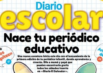 Busque este día la primera edición de «Diario Escolar»
