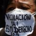 Médicos y enfermeras protestan para pedir vacunas contra la COVID-19 en Venezuela