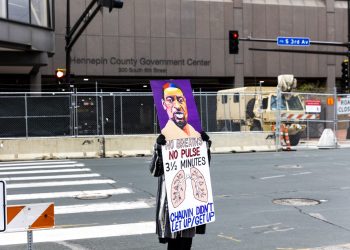 Alta tensión en Minneapolis ante fin del juicio por muerte de George Floyd