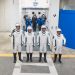 SpaceX se dispone a enviar cuatro astronautas a la Estación Espacial Internacional