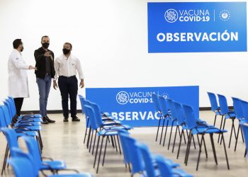 Presidente inaugura Megacentro de Vacunación en Hospital El Salvador