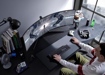 Pantallas ergonómicas para «gamers»
