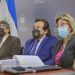 Vicepresidente Ulloa acompaña reunión de trabajo para construcción de escuela en Chinameca