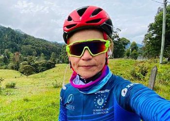 La ciclista Évelyn García está lista para volver a competir