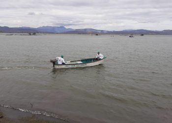 Continúa la búsqueda de persona desaparecida en el Lago de Güija, en Metapán, Santa Ana