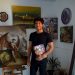 La artesanía y el amor por el arte llevaron a este salvadoreño hasta Brasil