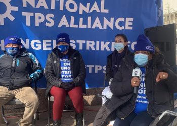 Familias con TPS se sacrifican con huelga de hambre