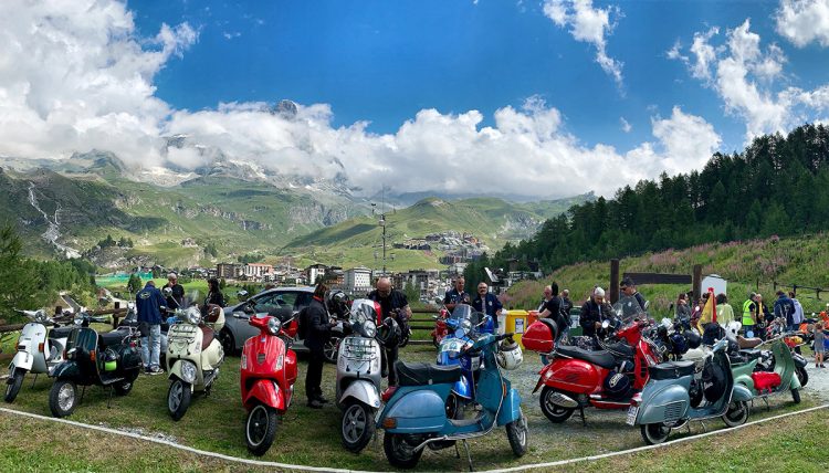 El 23 de abril de 1946 se patentó la primera Vespa en Italia.  Foto / AFP
