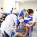 Megacentro de Vacunación sigue recibiendo adultos mayores para inmunización contra la COVID-19