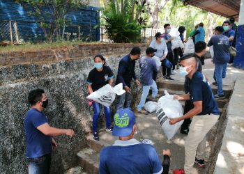 Entregan paquetes alimenticios en cuatro cantones de Osicala, en Morazán