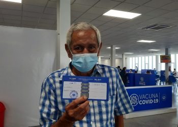 «Estoy agradecido con el Gobierno y lo felicito de corazón»: Fredy González, beneficiario de la vacuna anti-COVID