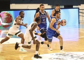 Vibrante triunfo cuscatleco ante Guyana en Preclasificatorio de Baloncesto
