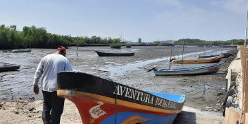 Pescadores tienen dificultad para  trabajar por vientos